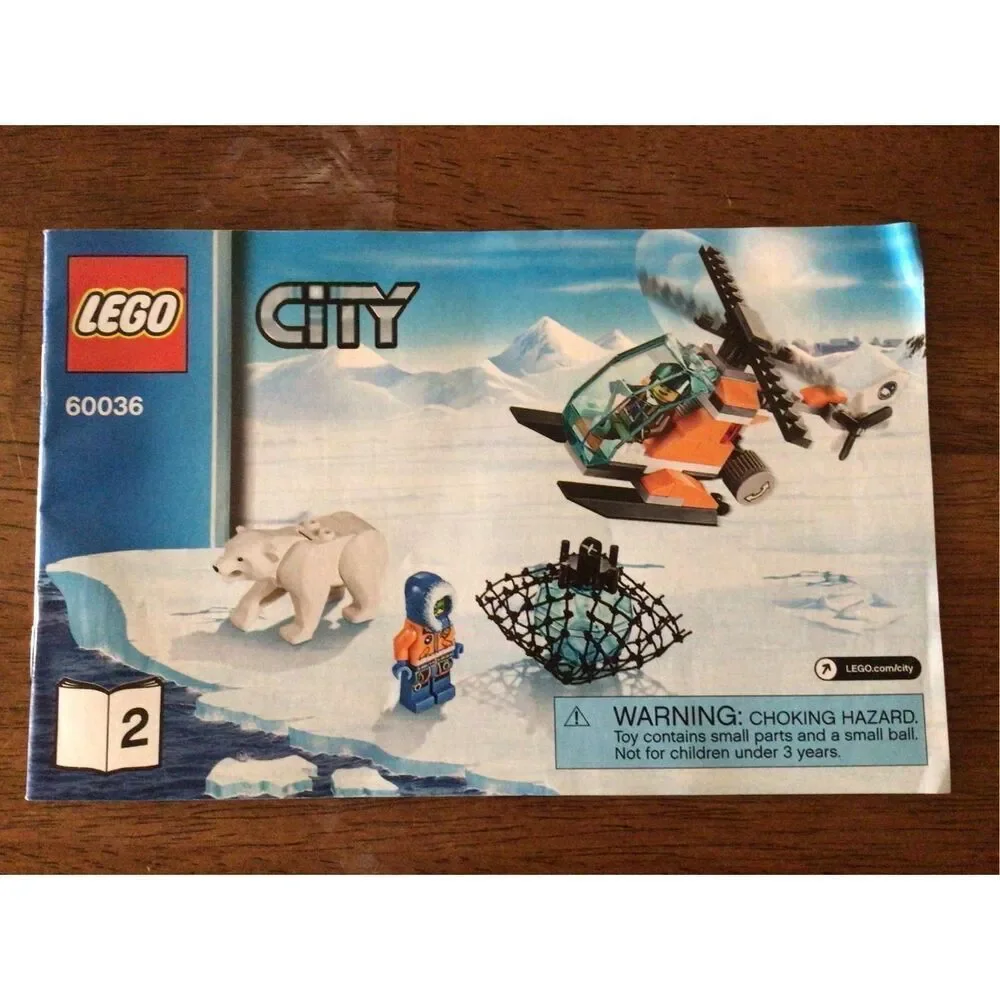 LEGO City Arctic Base Camp #60036 Instruction Manual Only (6006) - Picture 2 of 7
